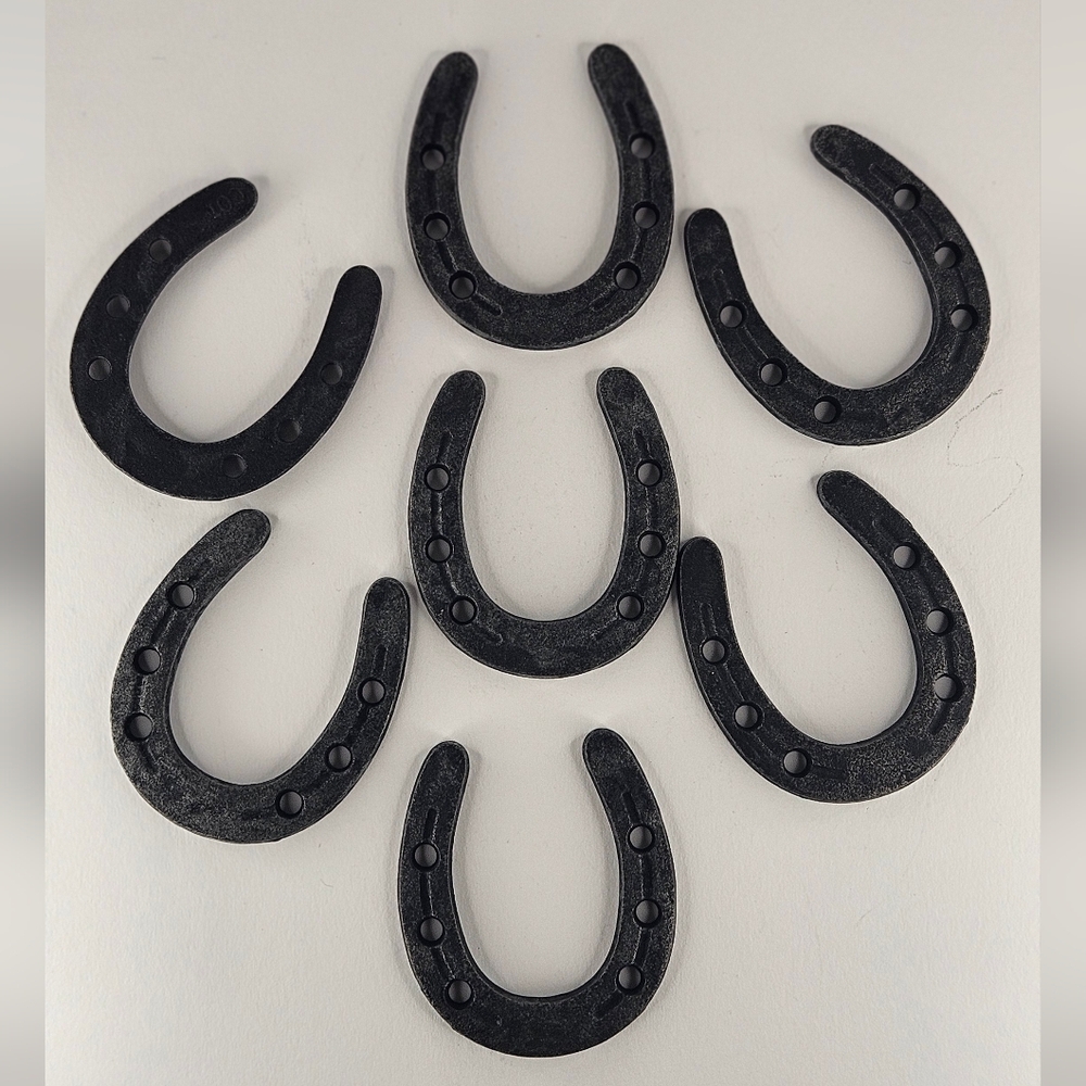 Lucky Iron Horshoe Set Of 7
